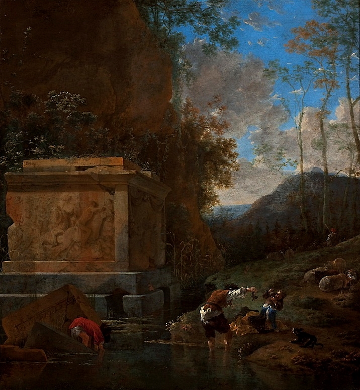 File:Asselijn Catching crayfish.JPG