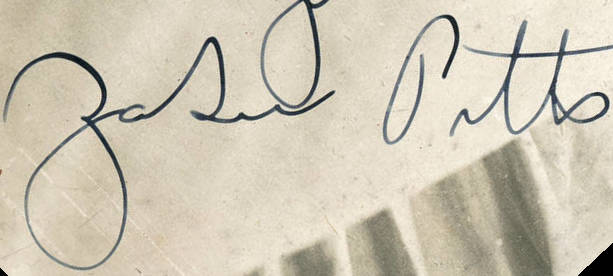 File:1926 Signature of Zasu Pitts, silent film actress (SAYRE 1715) (cropped).jpg