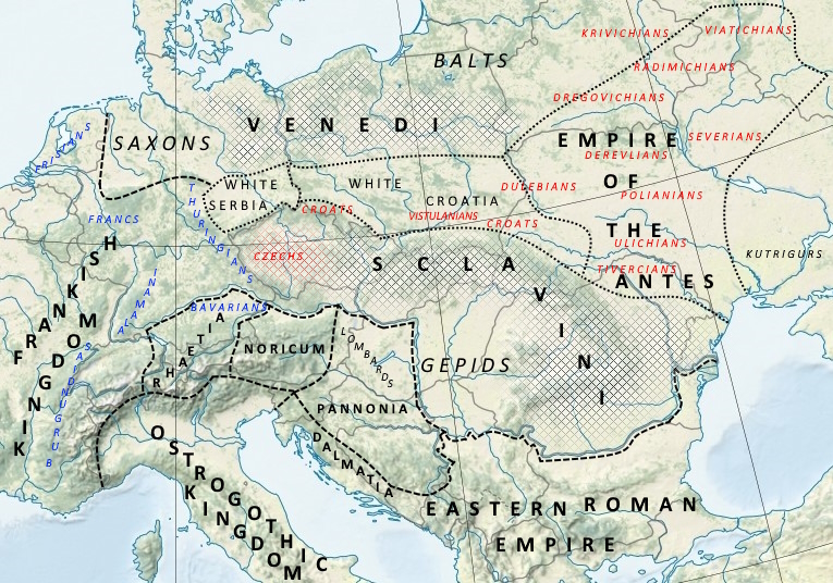 File:Location of White Croatia and White Serbia in 560.jpg