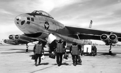 File:B-47A- Wichita AFB Kansas-1955-ATC.jpg