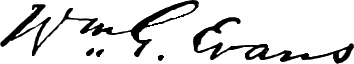 File:Signature of William Gray Evans (1855–1924).png
