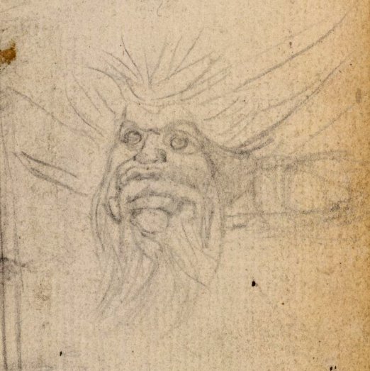 File:Blake manuscript - Notebook - page 015-Flying Monster.jpg