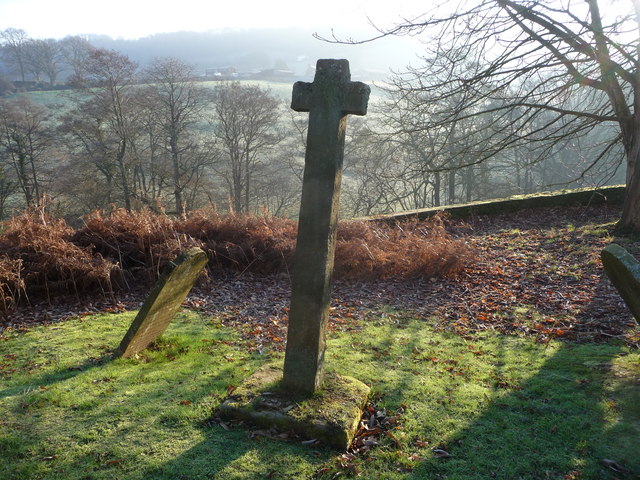 File:Holy Cross, Kilgwrrwg, Churchyard cross - geograph - 3294519.jpg