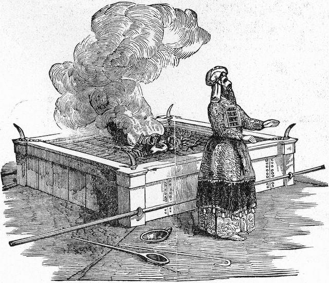 File:High Priest Offering Sacrifice of a Goat.jpg