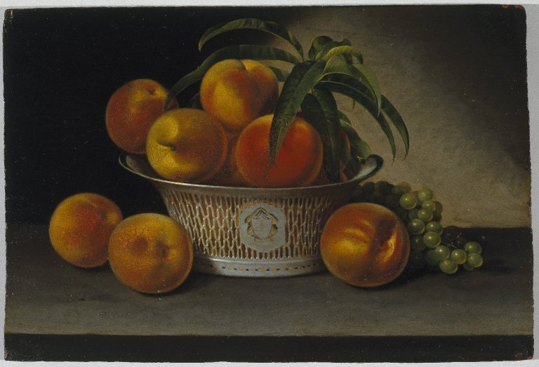 File:Brooklyn Museum - Still Life with Peaches - Raphaelle Peale - overall.jpg