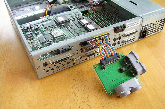 File:Nintendo Ultra64 DevKit Joybus Board Connected.JPG