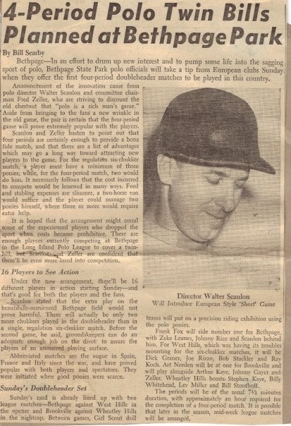 File:Director Walter Scanlon. Bethpage, LI - Newspaper polo article..jpg