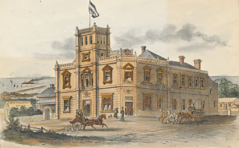 File:Prince of Wales Hotel, Frankston, 1890 (Clarence Woodhouse).jpg
