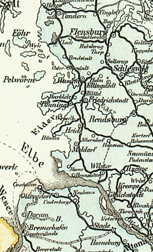 File:Marschbahn aus Bahnkarte Deutschland 1899.png