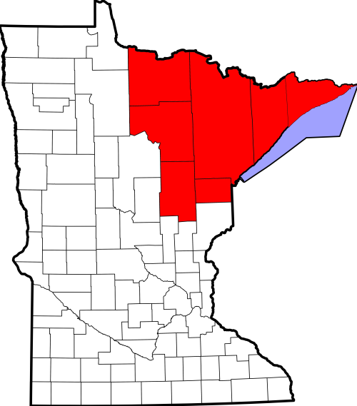 File:Map of Minnesota highlighting Iron Range.png