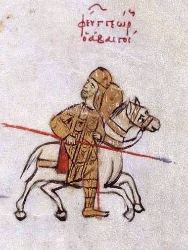 File:Skylitzes.George I of Georgia (Basil II vs Georgians-2).jpg