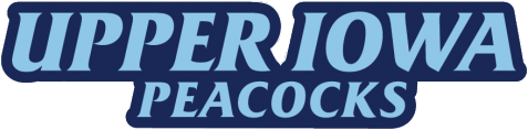 File:Upper iowa peacocks mark.png