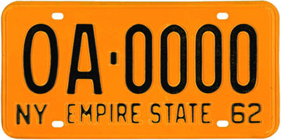 File:New York 1962 Sample license plate.jpg