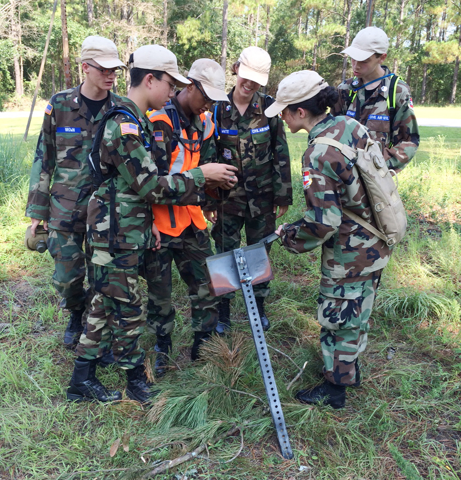 File:Georgia Wing Civil Air Patrol cadets collaborate.JPG