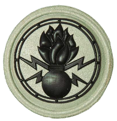 File:SANDF Qualification Improvised Explosive Device Disposal IEDD badge embossed.png