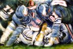 File:Oil painting of football players.jpg