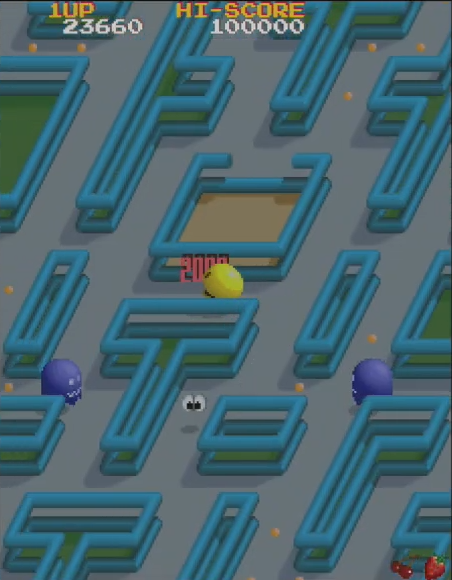 File:Pac-Mania gameplay.png