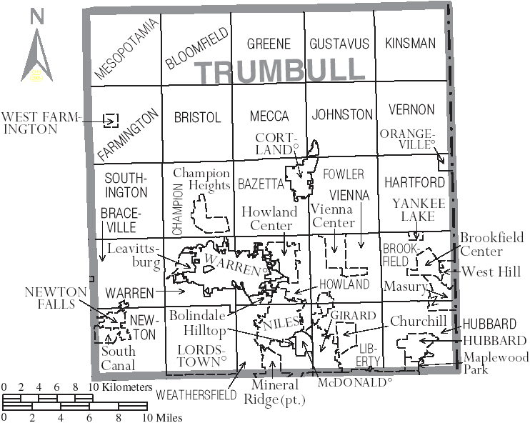 File:Map of Trumbull County Ohio With Municipal and Township Labels.PNG