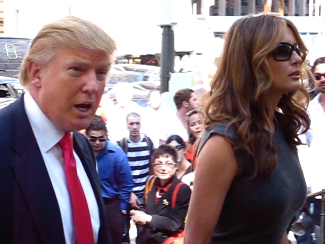 File:Donald Trump and wife Melania.jpg