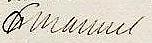 Charles Emmanuel II's signature