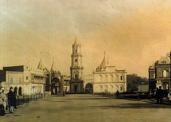 File:Photograph of the gothic-styled Victoria Clock Tower of Faridkot State, ca.1915.jpg