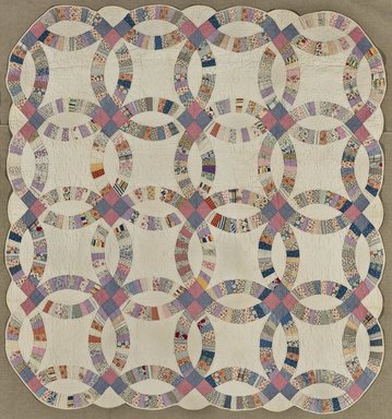 File:Double Wedding Ring Quilt.jpg
