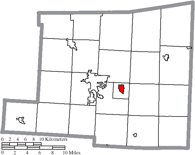 File:Map of Knox County Ohio Highlighting Gambier Village.png