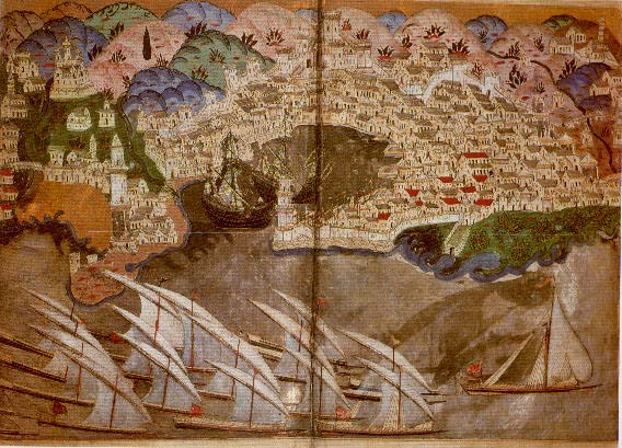 File:Ottoman fleet in front of the city of Toulon 16th century.jpg