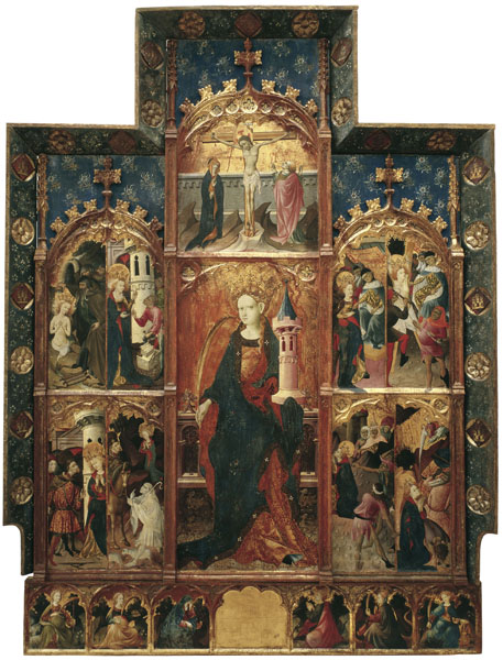 File:Retaule de Santa Bàrbara- Gonçal Peris Sarrià. MNAC.jpg