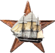 My first submission for the proposed WikiProject Ships Barnstars.  The image is self-created based on a combination of the PD images Image:USS Constitution 1997.jpg and Image:Original Barnstar.png.