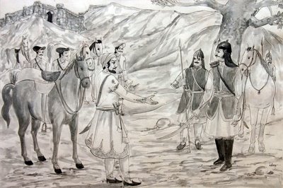File:Shivaji advice to Chhatrasal.jpg