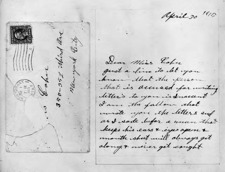 File:Jack the Ripper (NYC) letter.jpg