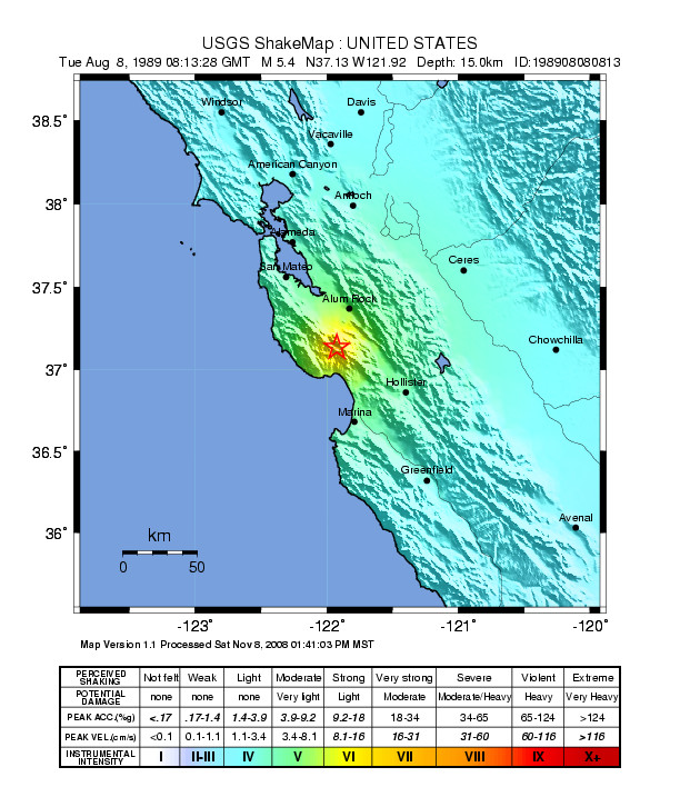 File:USGS Shakemap - 1989 Loma Prieta earthquake (August 1989 foreshock).jpg