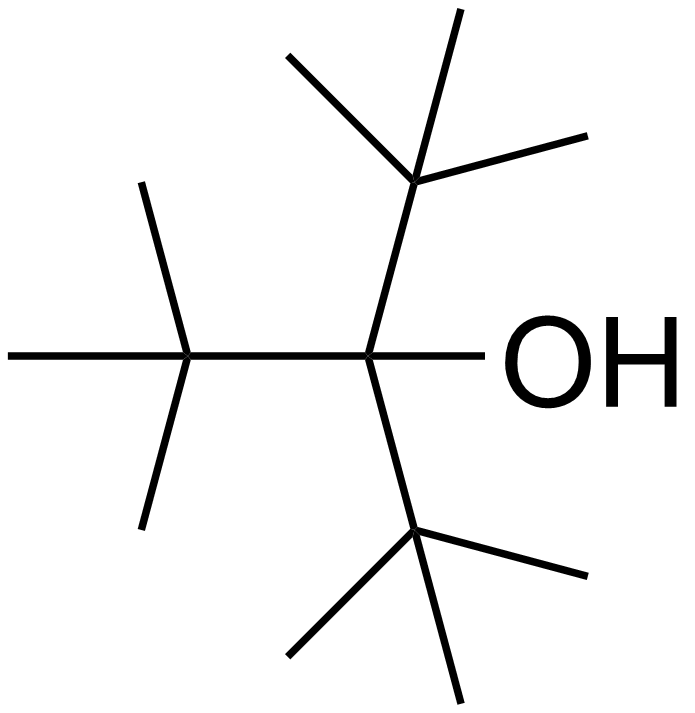 File:2,2,4,4-Tetramethyl-3-t-butyl-pentane-3-ol.png