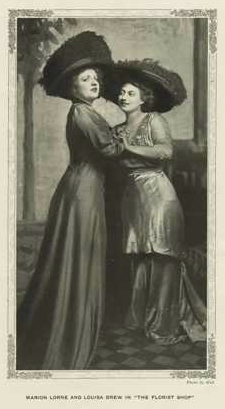 "The Florist Shop" Marion Lorne and Louise Drew 1909