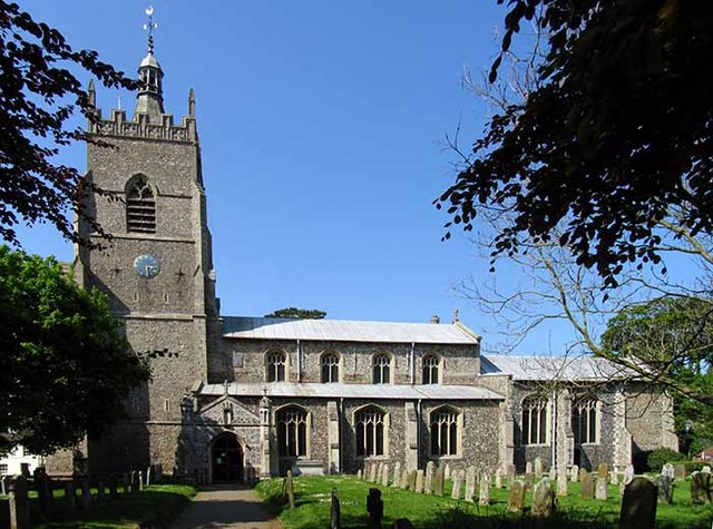 File:All Saints Church, Mattishall, Norfolk - geograph.org.uk - 807769.jpg