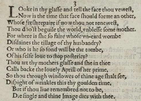 Detail of old-spelling text