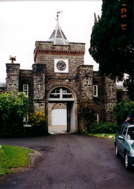 File:Clock Tower, Upton Castle, Templepatrick - geograph.org.uk - 33750.jpg