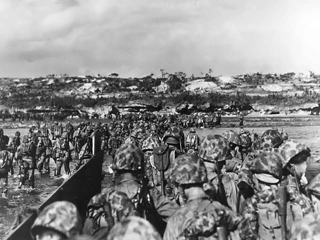 File:Marines land on Okinawa shores.jpg