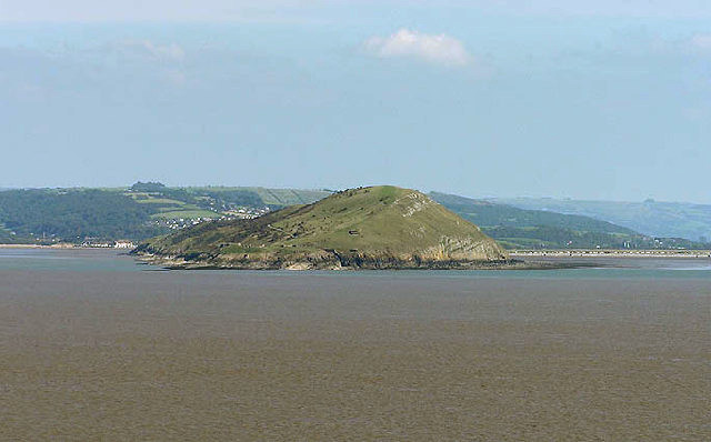 File:Brean Down from Steepholm - geograph.org.uk - 93827.jpg