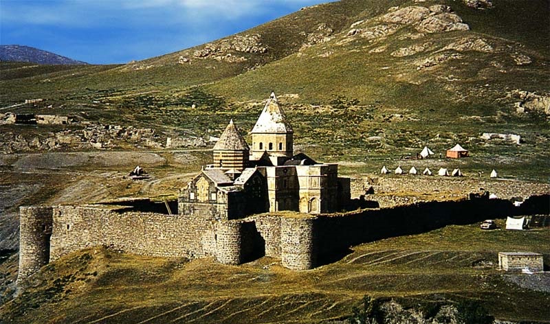 File:Saint Thaddeus Monastery, Iran, northwestern view.jpg