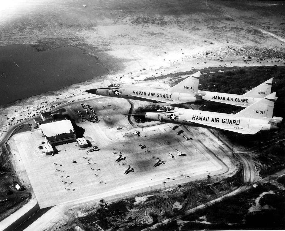 File:199th Fighter-Interceptor Squadron - F-102s.jpg