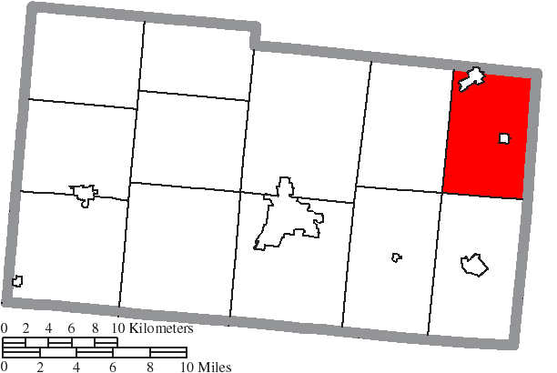 File:Map of Champaign County Ohio Highlighting Rush Township.png