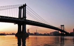 File:Manhattan Bridge Sunrise small.jpg