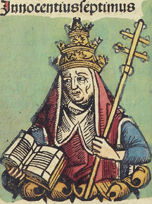 File:Nuremberg Chronicle f 235v 1 Innocentius VII.jpg