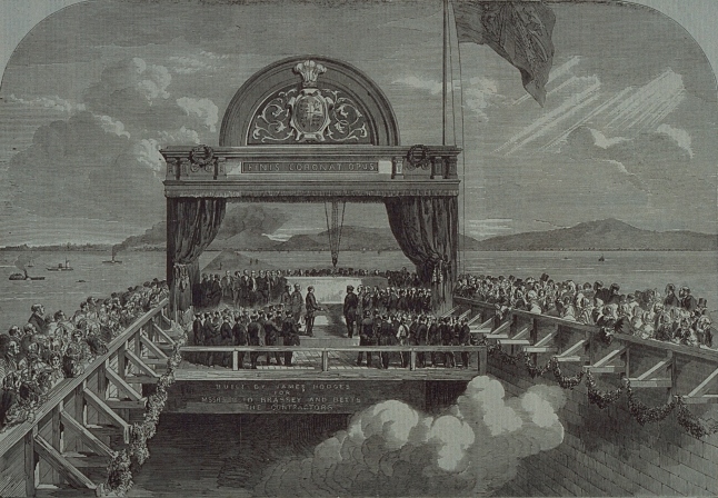 File:Prince of Wales lays last stone of Victoria Bridge.jpg