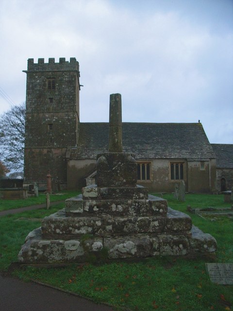 File:Cross and Church - geograph.org.uk - 281579.jpg