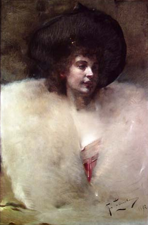 File:Franciszek Żmurko - Lady in a Fur Coat.jpg