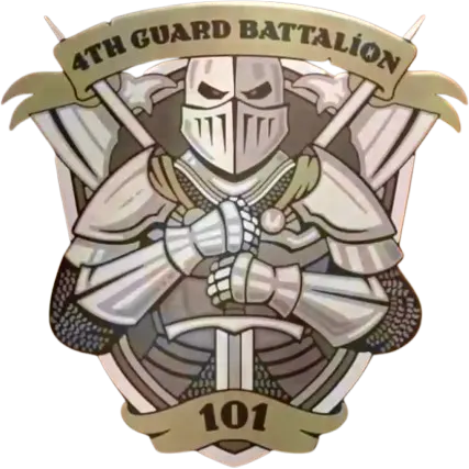 File:Insignia of the 4th Guard Battalion, 101st Guard Brigade Of General Staff.png