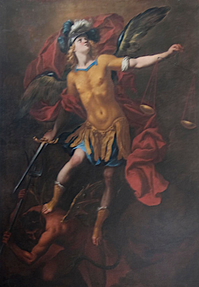 File:San Michele Arcangelo - Quadro nella parrocchiale di Garbagna Novarese.jpg